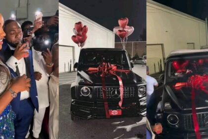 Davido accused of gifting Chioma rented G-Wagon