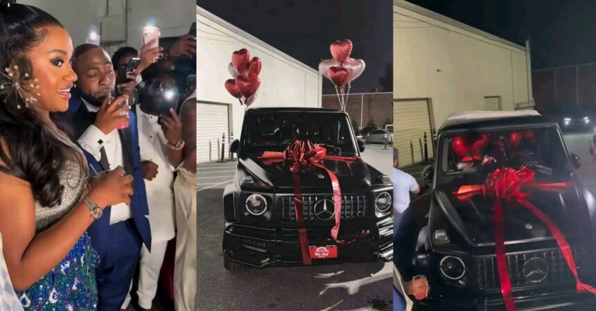Davido accused of gifting Chioma rented G-Wagon