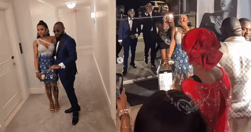 Moment Davido’s Wife, Chioma Walks Into Her Surprise Birthday Party (VIDEO)