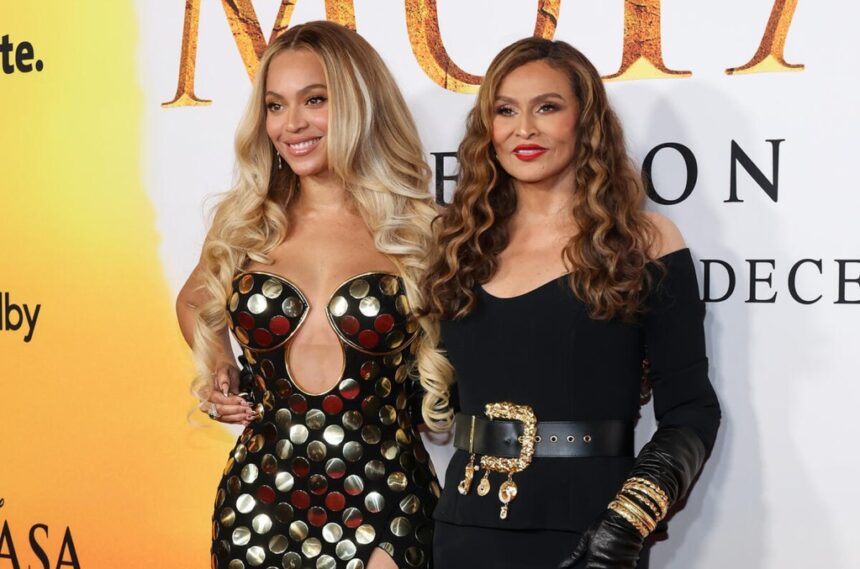 Beyoncé Brings Tina Knowles on Stage & Asks Crowd to Congratulate Her at Cowboy Carter Tour