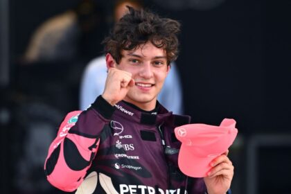 Rookie Antonelli takes surprise Miami sprint pole