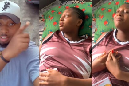“I feel your heartbrɘak, sorry” – Man m0cks his twin sister as she endures relationship heartbrɘak with a love song (VIDEO)