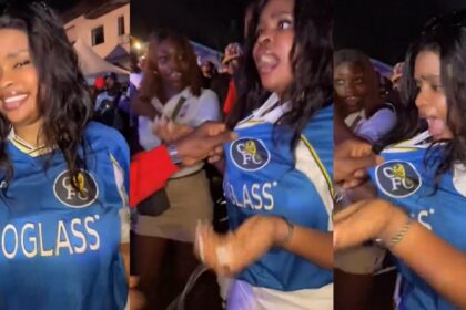 “You are meant to join the vibe & dance” – Lady sh0cked after a stranger pulled her by her clothes to dance at a party in Port Harcourt (WATCH)