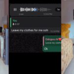 “How else should I w@rn you against wearing my clothes?” – Man questions as his wife wears the native attire meant for an event before him (VIDEO)