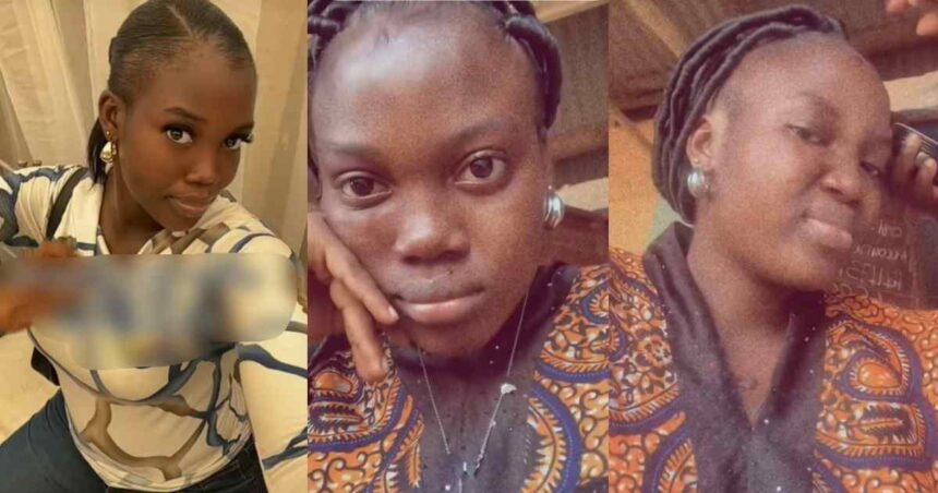 “The person hand too strong o” – Lady regrɘts making the trending ‘kiko’ hairstyle following unbearable pa!n (WATCH)