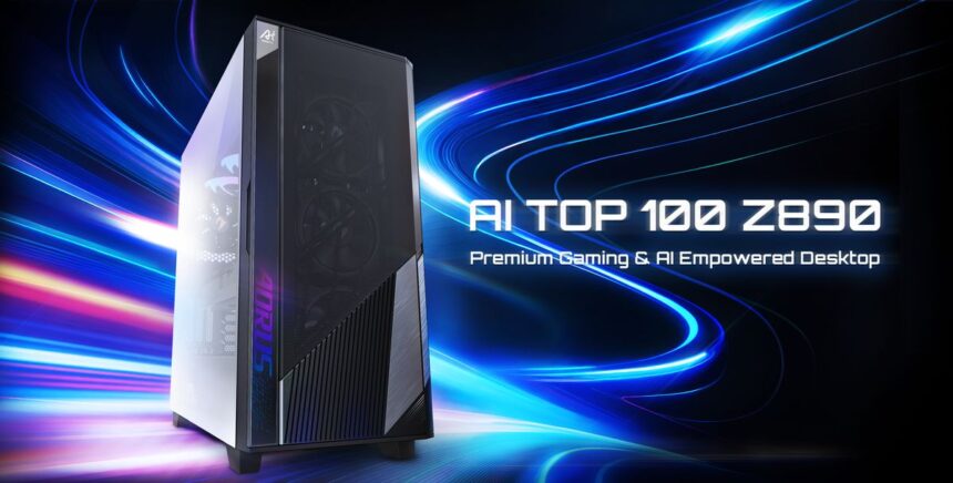 Gigabyte jumps on the AI bandwagon with RTX5090-toting desktop PC that has a mysterious 320GB cache SSD