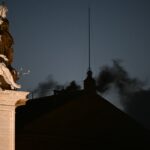 Black smoke emerges as cardinals fail to elect new pope in first ballot