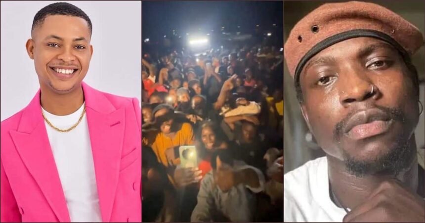 Emeka Nwagbarocha ridicules attendees of Verydarkman’s welcome party
