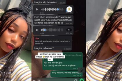 “Una no tell me say nah like this e dey be” – Lady reveals response she received in a talking stage (WATCH)