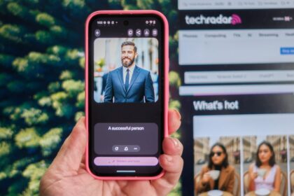I asked the Google Pixel 9a to make an image of a successful person and the results were depressingly predictable