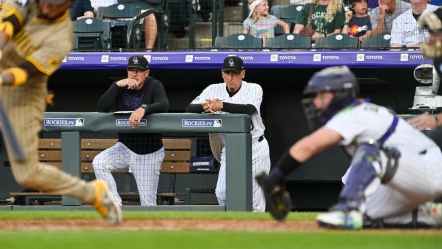 Rockies GM backs Black before 21-0 loss to Pads