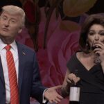 Trump Interrupts ‘SNL’ Mother’s Day Message to Talk Chicago Pope and Trade Deals as Cecily Strong Returns as Wine-Guzzling Jeanine Pirro