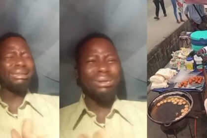 Roadside Akara seller cries out after Lagos govt reportedly seized his cooking utensils