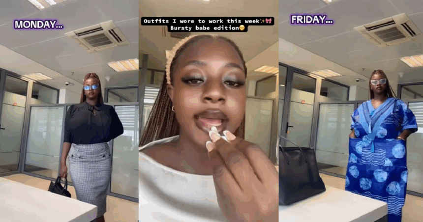 Lady Shares The Various Outfits She Wore To Work As A “Bústy Babe” (VIDEO)