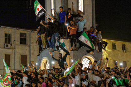 Syrians celebrate US president’s decision to remove sanction