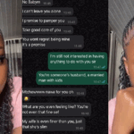 “I rejected a married man” – Lady shares her response to her married suitor (IMAGES)