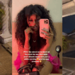 “Dress very sexy while coming” – Lady surprises her date with her choice of outfit (VIDEO)