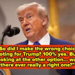 “I Chose Trump. And Now… I Regret It”: People Genuinely Cannot Believe The Reason Why This MAGA Supporter Finally Regrets Her Vote