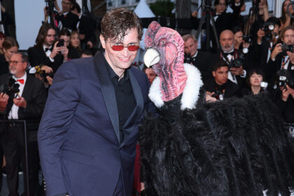 Man Dressed Up as Bird Shocks Cannes Red Carpet at Jennifer Lawrence and Robert Pattinson’s ‘Die, My Love’ Premiere