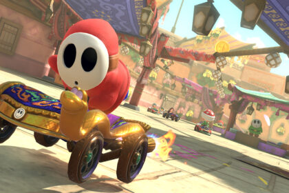 Mario Kart World incluye Chicos Tímidos en tablas de snowboard