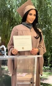 Kim Kardashian Celebrates Law School Milestone