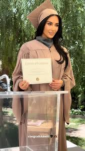 Kim Kardashian Celebrates Law School Milestone