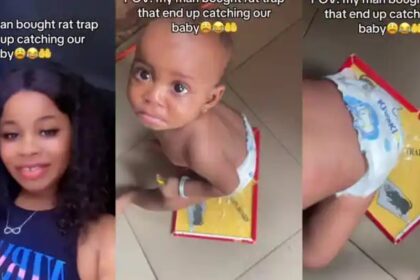Nigerian Mother Laments After Baby Gets Caught in Rat Trap Set by Husband