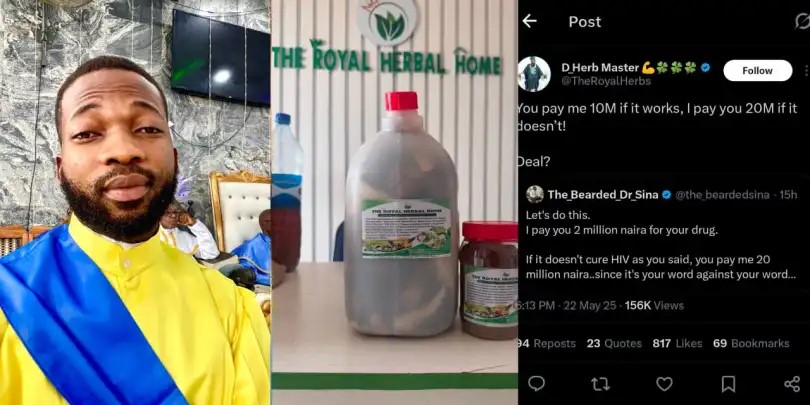 Nigerian-Herbalist-Says-He-Can-Cure-HIV-or-Pay-You-₦20-Million-gistpadi