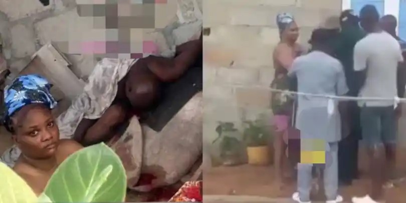 Tension Turns Violent as Woman Stabs Father Over Lockout Incident-gistpadi