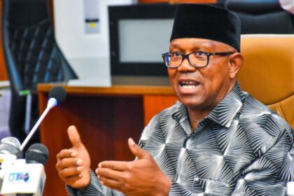 Peter Obi visits Niger flood victims