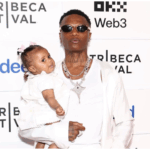 VIDEO: Wizkid steps out with daughter for her first public appearance at Tribeca Festival