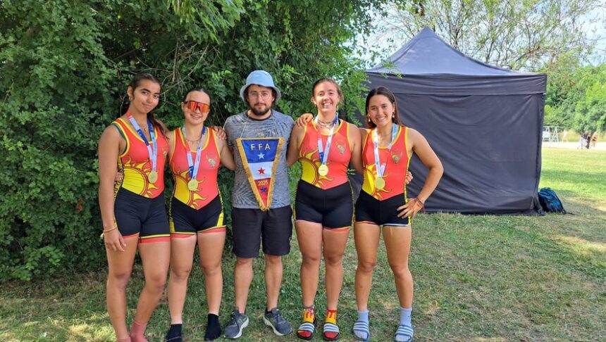 Aviron : les J18 féminines de Beaucaire sont championnes de France, c’est historique