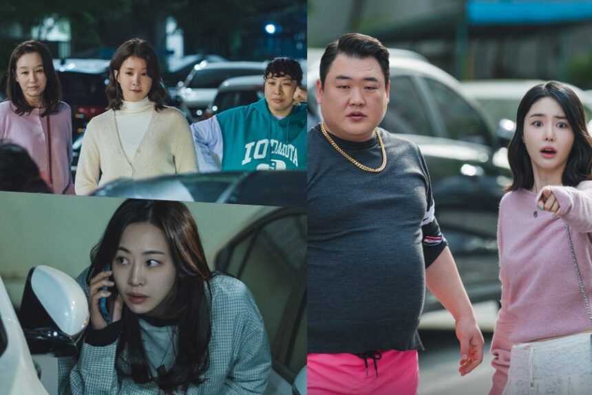 Lee Si Young, Jung Young Joo, Dasom, And Nam Ki Ae Join Forces To Outsmart Parking Villain Kim Joon Hyun In “Salon De Holmes”