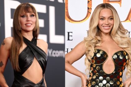 Miley Cyrus Gives “Legendary Diva” Beyoncé Her Flowers After Surprise “II MOST WANTED” Duet
