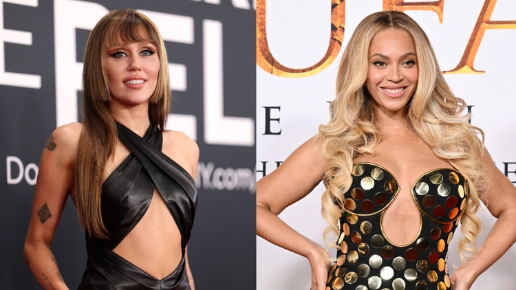 Miley Cyrus Gives “Legendary Diva” Beyoncé Her Flowers After Surprise “II MOST WANTED” Duet