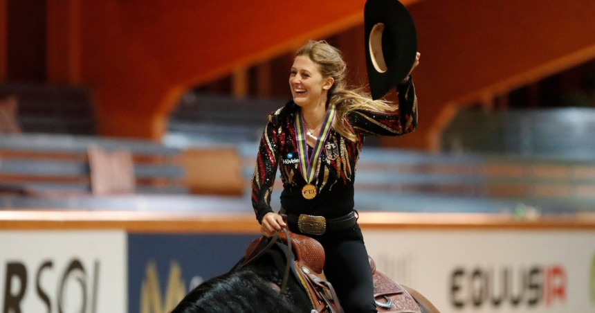 Gina Schumacher holt Gold wenige Wochen nach der Geburt ihres Babys