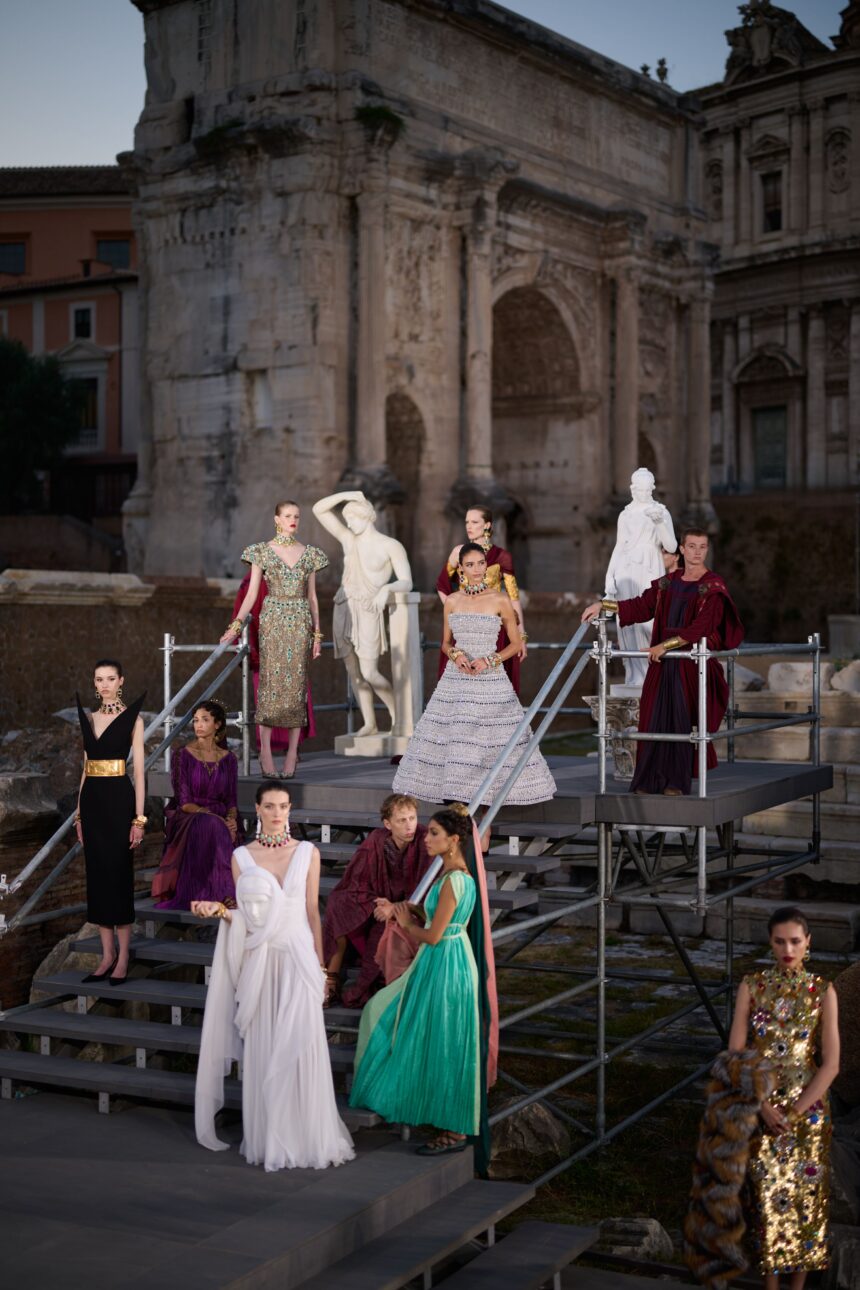 Live at the Forum! Dolce & Gabbana Bring Alta Moda to Rome