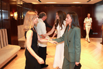 Así ha dejado Letizia el protagonismo a Leonor en el almuerzo de los Premios Princesa de Girona