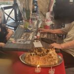 Deux sœurs jumelles venues fêter leurs 96 ans à La Noria