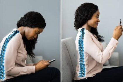 This is what your phone is doing to your posture, and it’s not cute