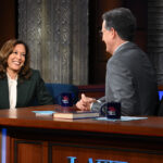 Kamala Harris Explains Why She’s Not Running for Election on Stephen Colbert’s ‘Late Show’: ‘I Don’t Want to Go Back in the System. I Think It’s Broken’