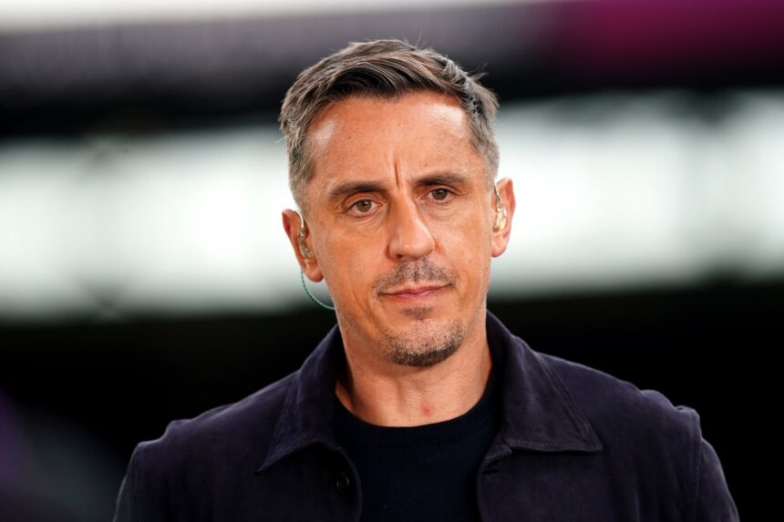 Gary Neville, Leeds | Gary Neville ble tatt på fersken: