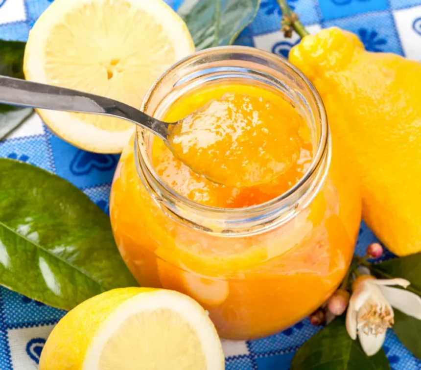 Marmeladă italiană de lămâie. Este atât de bună încât vei vrea să o ascunzi de toți ceilalți