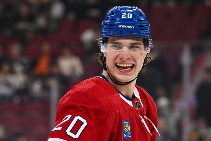 “If Juraj Slafkovsky focuses on his defensive game, he could produce more.”