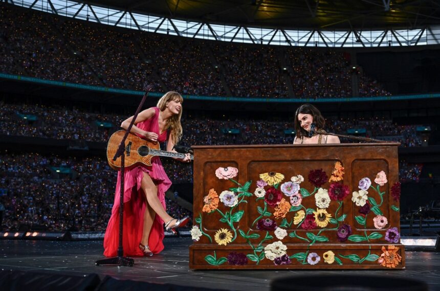 Gracie Abrams Pauses Mexico City Show to Shout Out Taylor Swift on Engagement: ‘Big Congratulations to Taylor’