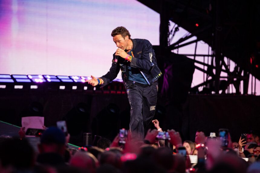 Simon Pegg Makes Surprise Appearance With Coldplay at Wembley Stadium: Watch
