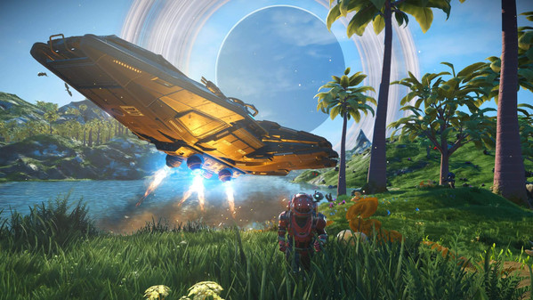 Nå kan du bygge dine helt egne romskip i No Man's Sky