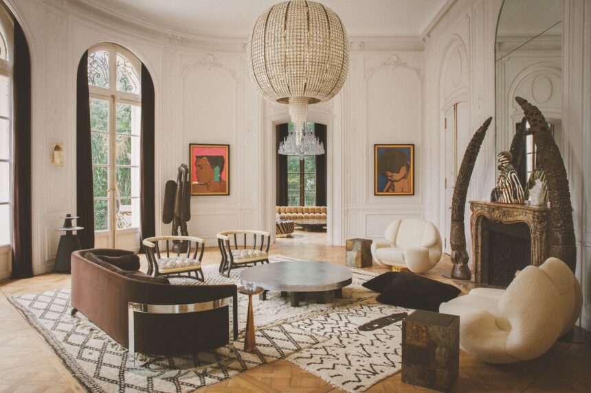 La mansión de Lenny Kravitz en París es una clase magistral de buena decoración: 10 lecciones para inspirarse